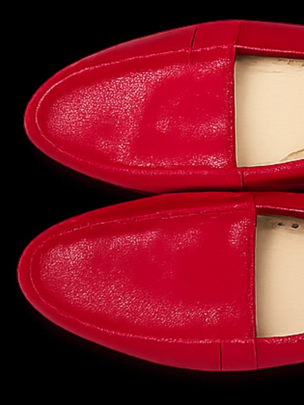 Vintage Mootsies Tootsies Red Leather Loafer/Flats